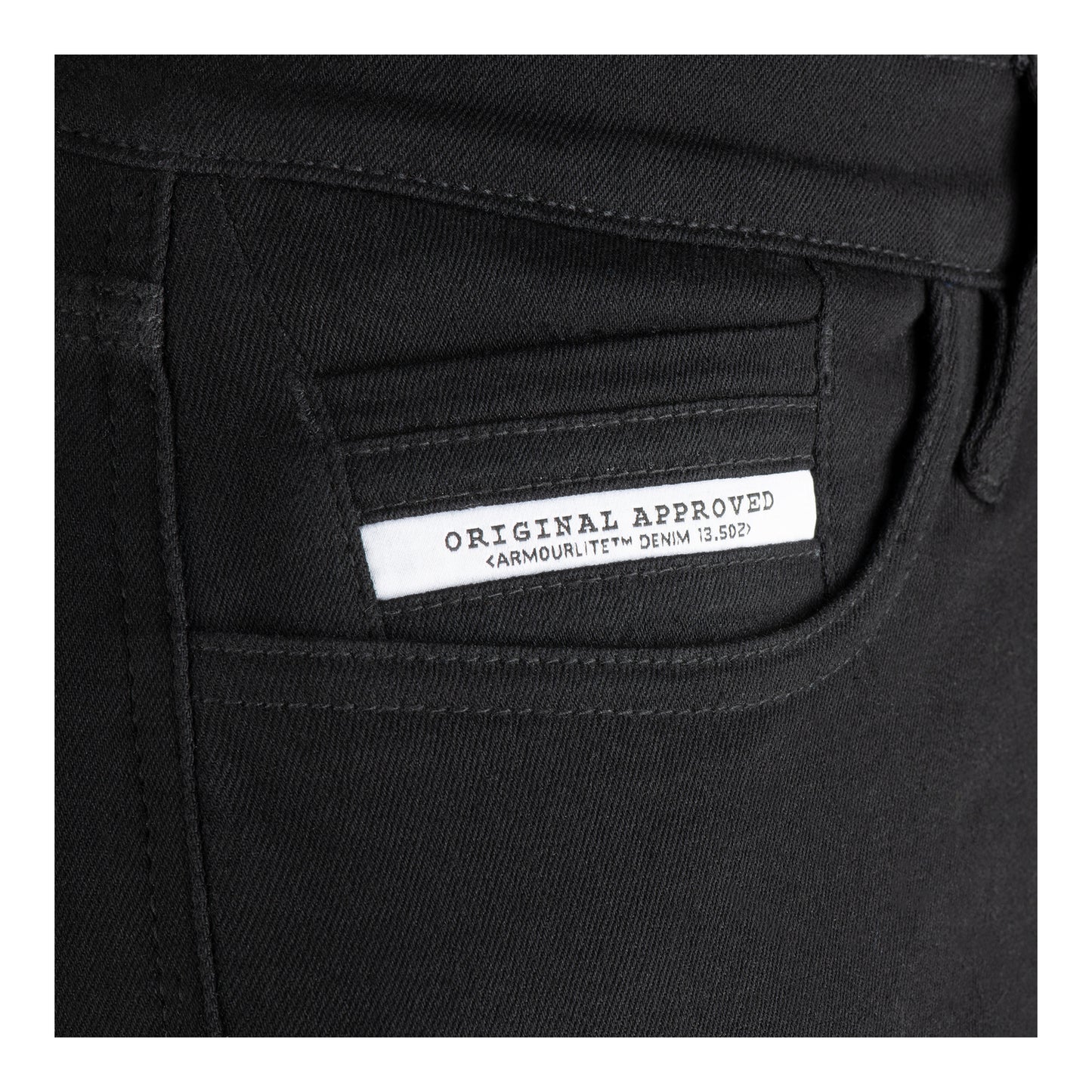 Oxford Super Stretch Men's Jeans - Black (Regular)
