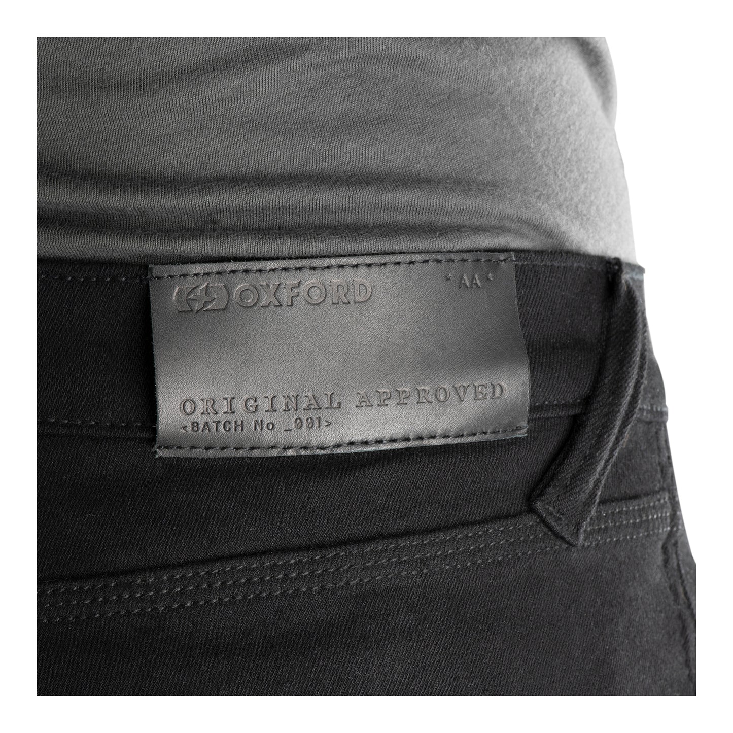 Oxford Super Stretch Men's Jeans - Black (Regular)