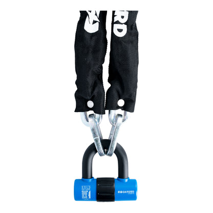 Oxford Chain 10mm Lock & Mini Shackle 10mmx1400mm