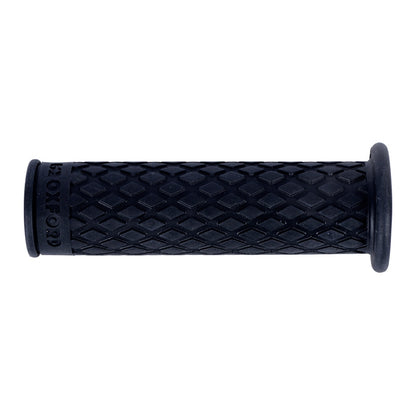 Oxford Retro Hand Grips - Black (For 22mm Bars)