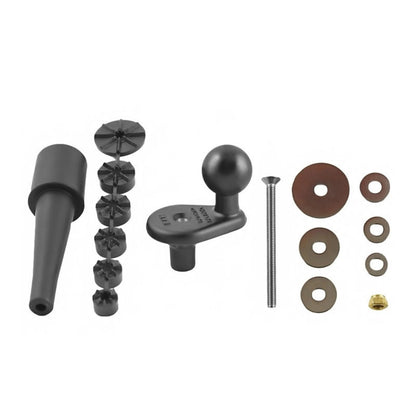RAM Motorcycle Fork Stem Ball Base