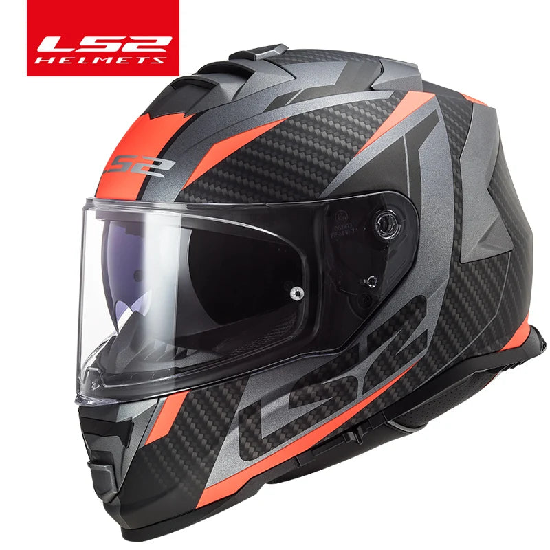 LS2 FF800 Storm – Full-Face Motorcycle Helmet with Fog-Free System