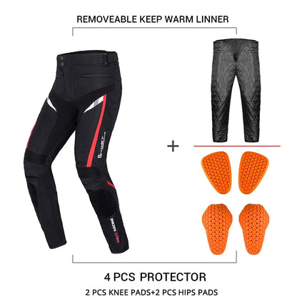 Storm Guard Motorcycle Jacket – Waterproof Cold-Weather Armor