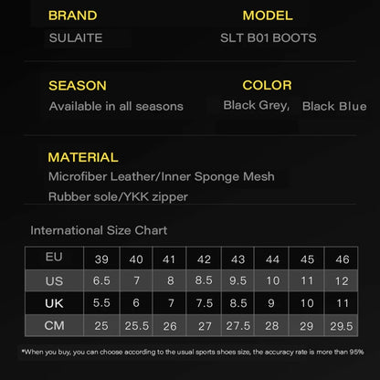 MotoFlex Racing Boots – Breathable Anti-Fall Motorcycle Road Boots with Gear-Shift Pad