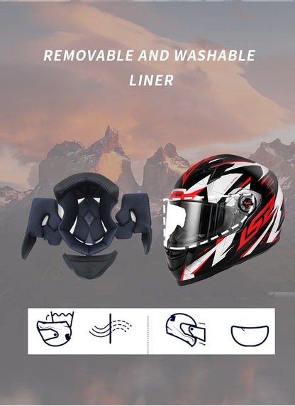 LS2 FF358 – High-Strength Full-Face Motorcycle Helmet