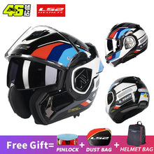 LS2 FF906 Advant Flip-Up – Modular Motorcycle Helmet with Dual Visor