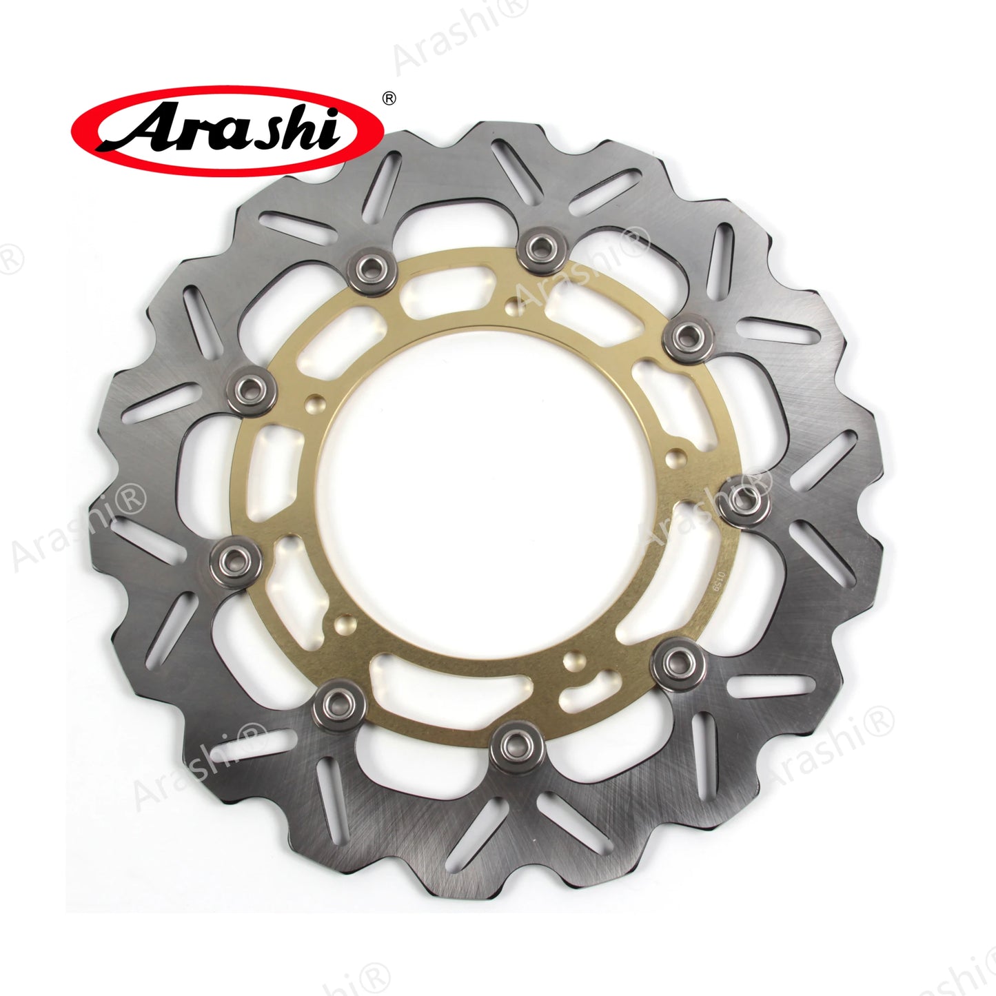Yamaha YZF-R1 (1000cc) – Arashi 17" Front Wheel Hub & Brake Disc Set (2006–2012)
