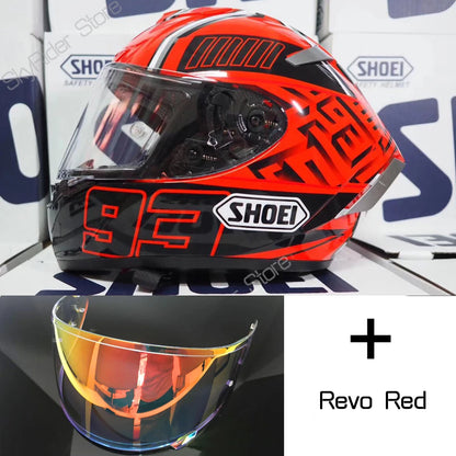 X-14 Full-Face Motorcycle Helmet – Aerodynamic Racing Design
