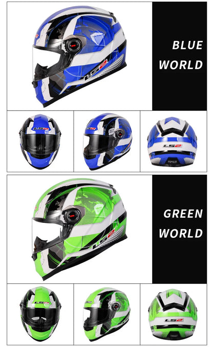 LS2 FF358 – High-Strength Full-Face Motorcycle Helmet