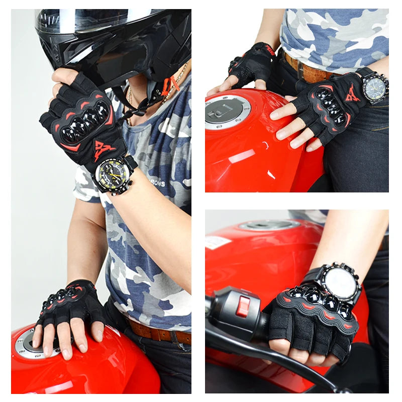 MOTOCENTRIC - AirFlow Pro Summer Gloves (Half Finger/ATV-MTB)