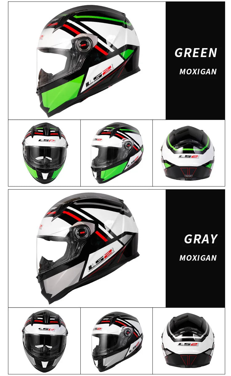 LS2 FF358 – High-Strength Full-Face Motorcycle Helmet