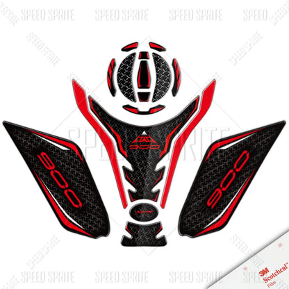 For Z900 z900 3D Motorcycle Fuel Tank Sticker Oil Gas Cap Cover Protector Decals Kit Accessories Waterproof  2017-2025