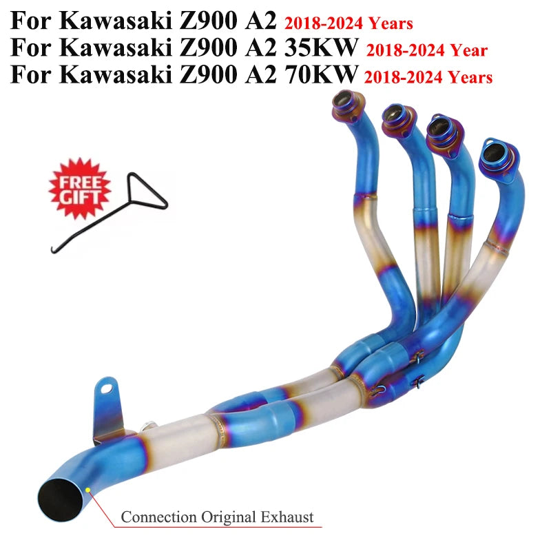 Kawasaki Z900 (2018–2024) - Front Link Pipe