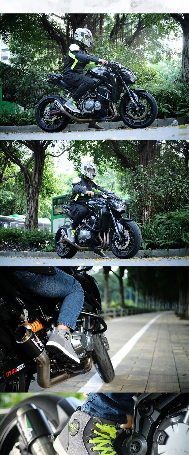 JXT WOLF Riding Boots – Breathable Short Motorcycle Boots for Men & Women