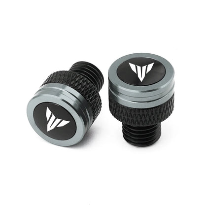 Yamaha MT Series Mirror Hole Plug Set – Aluminum Screw Caps