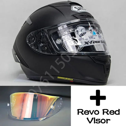 Shoei X-Fourteen Matt Black – Professional Full-Face Motorcycle Helmet