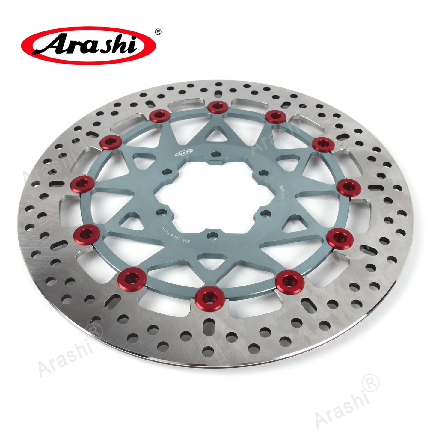 Arashi Front Wheel Rim Brake Disc Rotor Set For BMW S1000RR M Version 2019-2024 / S1000XR 2020-2022 / S1000R 2021-2025