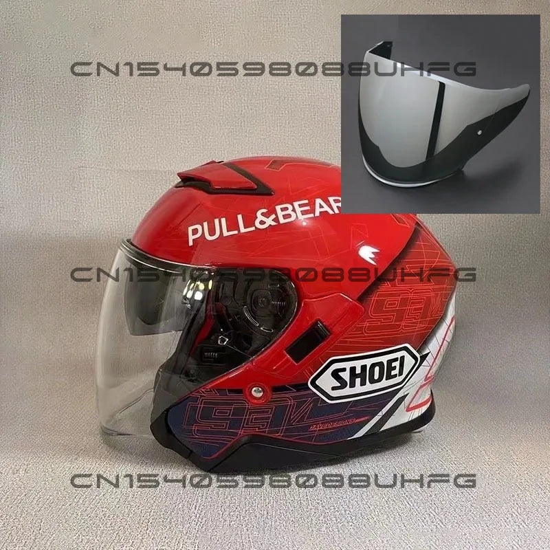 Shoei J-Cruise II – Open-Face Touring Motorcycle Helmet with Dual Lens