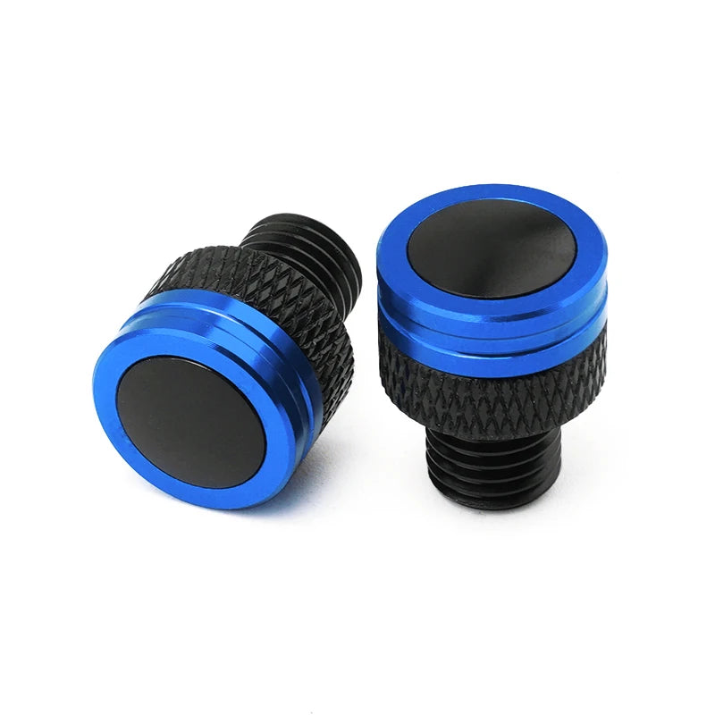 Yamaha MT Series Mirror Hole Plug Set – Aluminum Screw Caps