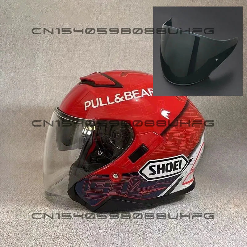 Shoei J-Cruise II – Open-Face Touring Motorcycle Helmet with Dual Lens