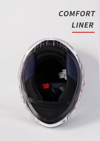 LS2 FF358 – Full-Face Motorcycle Helmet (Men/Women, High-Strength ABS)
