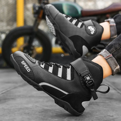 MNM Motor Boots – Anti-Fall Motocross & Off-Road Motorcycle Riding Shoes