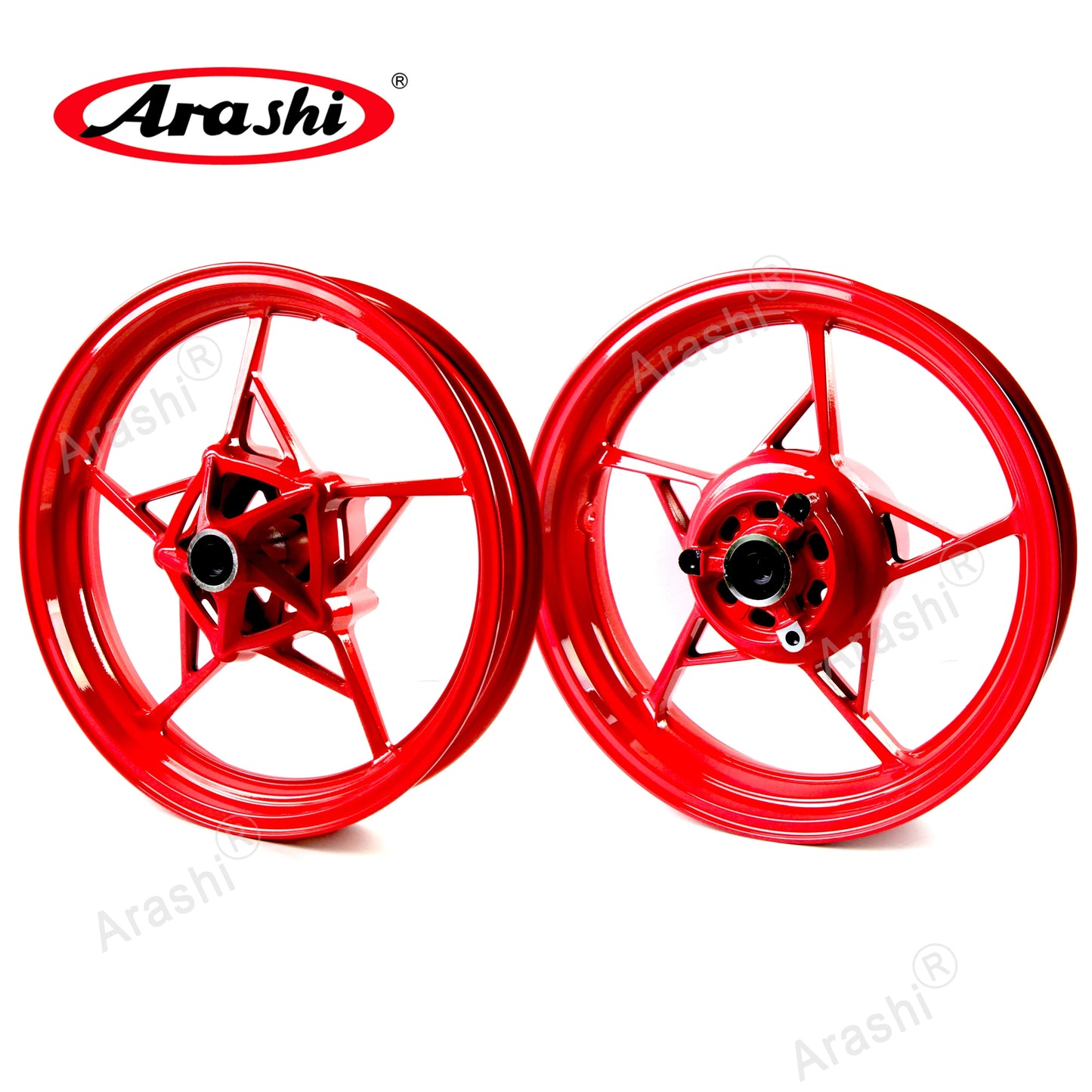 Kawasaki Z400/Ninja 400 – Arashi Front & Rear OEM Wheel Rim Set (2018–2023)