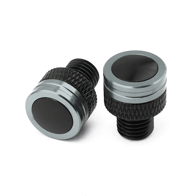 Yamaha MT Series Mirror Hole Plug Set – Aluminum Screw Caps
