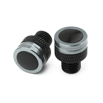 Yamaha MT Series Mirror Hole Plug Set – Aluminum Screw Caps