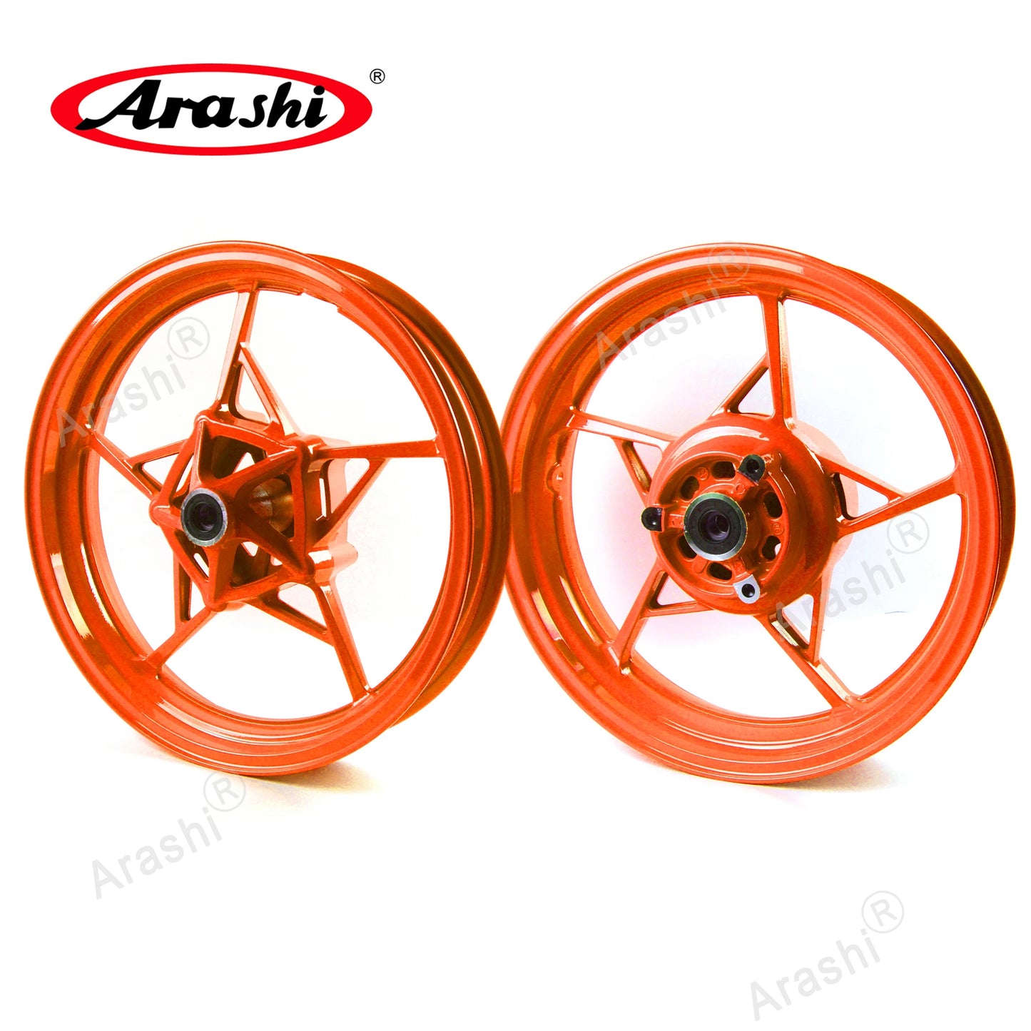 Kawasaki Z400/Ninja 400 – Arashi Front & Rear OEM Wheel Rim Set (2018–2023)