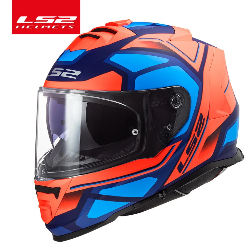 LS2 FF800 Storm – Full-Face Motorcycle Helmet with Fog-Free System
