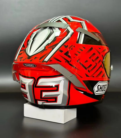 X-14 Full-Face Motorcycle Helmet – Aerodynamic Racing Design