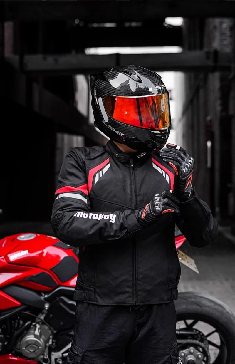 LS2 FF801 Carbon – Single-Visor Full-Face Motorcycle Helmet