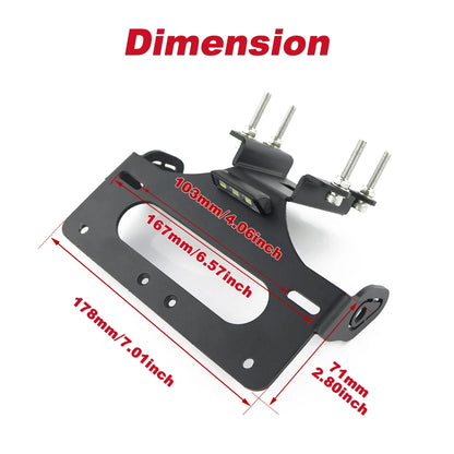 Yamaha MT-07/R7 Tail Tidy Kit – Fender Eliminator System