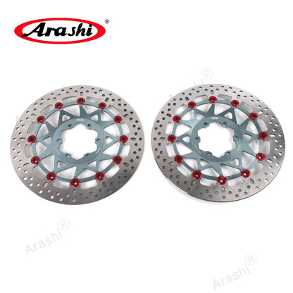 Arashi Front Wheel Rim Brake Disc Rotor Set For BMW S1000RR M Version 2019-2024 / S1000XR 2020-2022 / S1000R 2021-2025