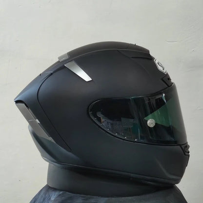 Shoei X-Fourteen Matt Black – Professional Full-Face Motorcycle Helmet
