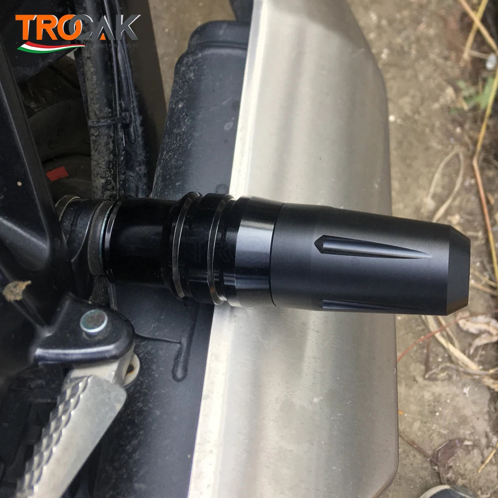 Kawasaki CNC Crash Pad Kit – Exhaust & Frame Protection