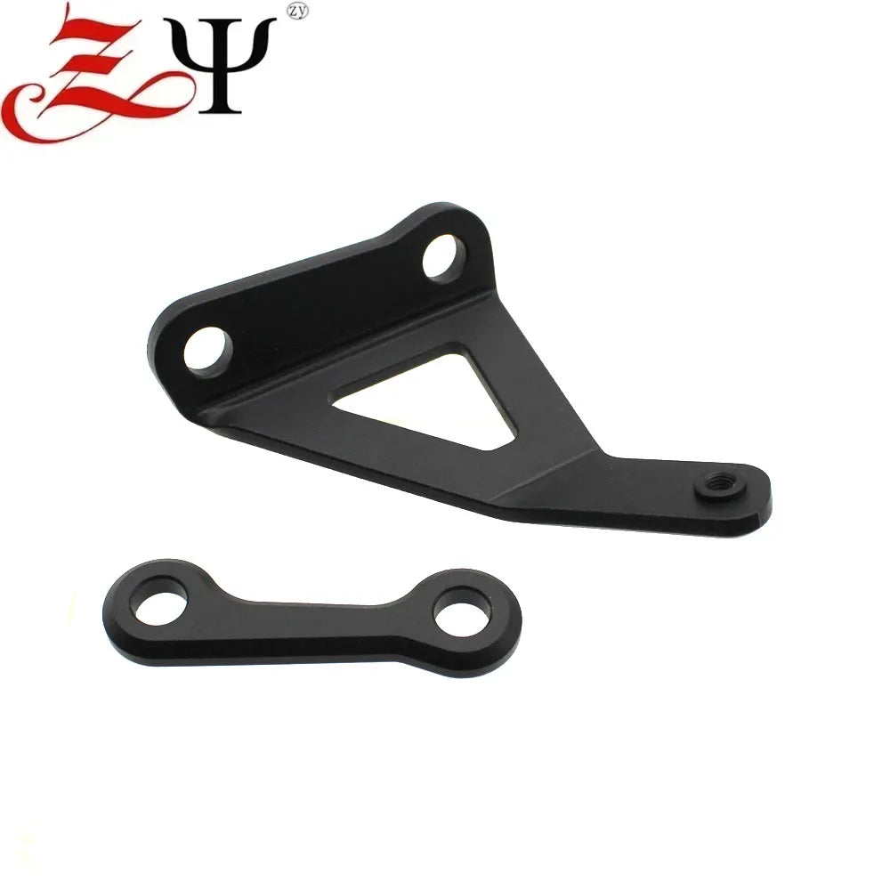 Yamaha MT-09 Passenger Footrest Delete Kit – Aluminum Blank Plates