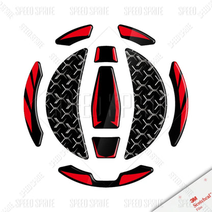 For Z900 z900 3D Motorcycle Fuel Tank Sticker Oil Gas Cap Cover Protector Decals Kit Accessories Waterproof  2017-2025