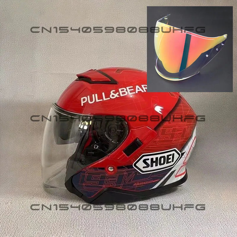 Shoei J-Cruise II – Open-Face Touring Motorcycle Helmet with Dual Lens