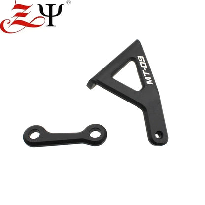 Yamaha MT-09 Passenger Footrest Delete Kit – Aluminum Blank Plates