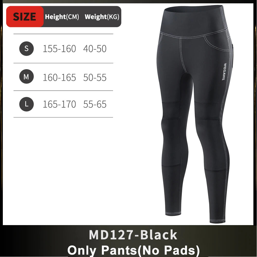 WOSAWE Women Motorcycle Pants Anti-fall High Waist Reflective Motorcycle Rider Pants Racing Fitness GYM Trousers Honey Peach Hip
