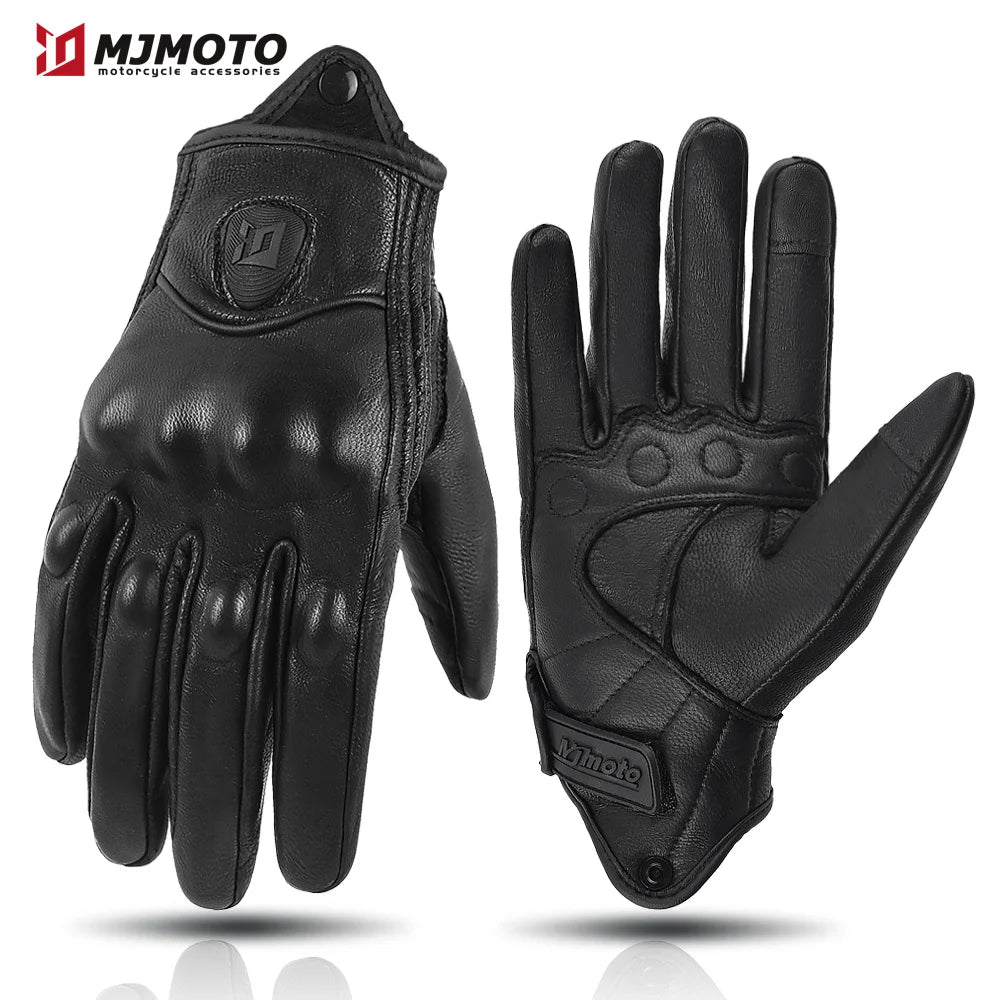 GBL Moto - Classic CE Perforated Gloves (Retro/Unisex)