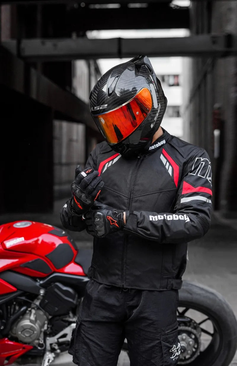 LS2 FF801 Carbon – Single-Visor Full-Face Motorcycle Helmet