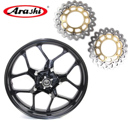 Yamaha YZF-R1 – Arashi Front Wheel & Brake Rotor (2015–2022) – Glossy Blue