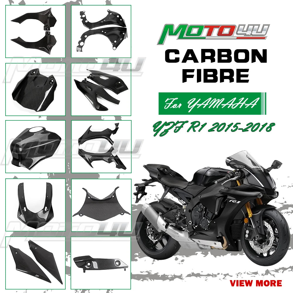Yamaha YZF-R1 Full Carbon Fairing Kit – Lightweight Performance Covers