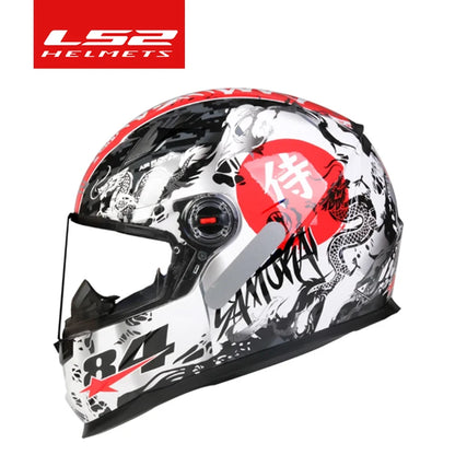 LS2 FF358 – Full-Face Motorcycle Helmet (Men/Women, High-Strength ABS)