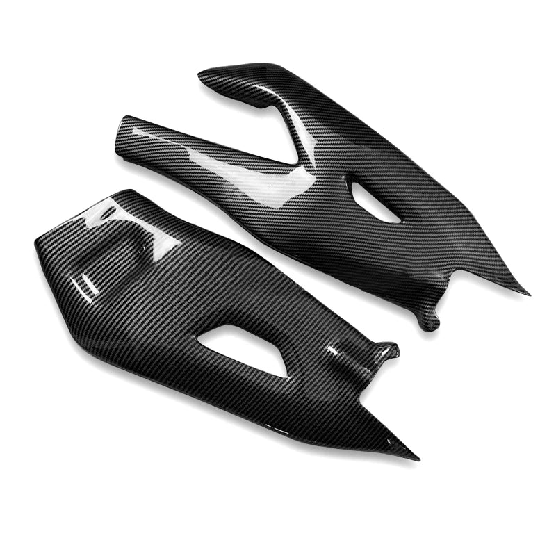 Fit For YAMAHA YZF-R1 R1 2015-2024 Carbon Fiber Motorcycle Frame Cover Swingarm Cover Swing Arm Protection Covers Accessories