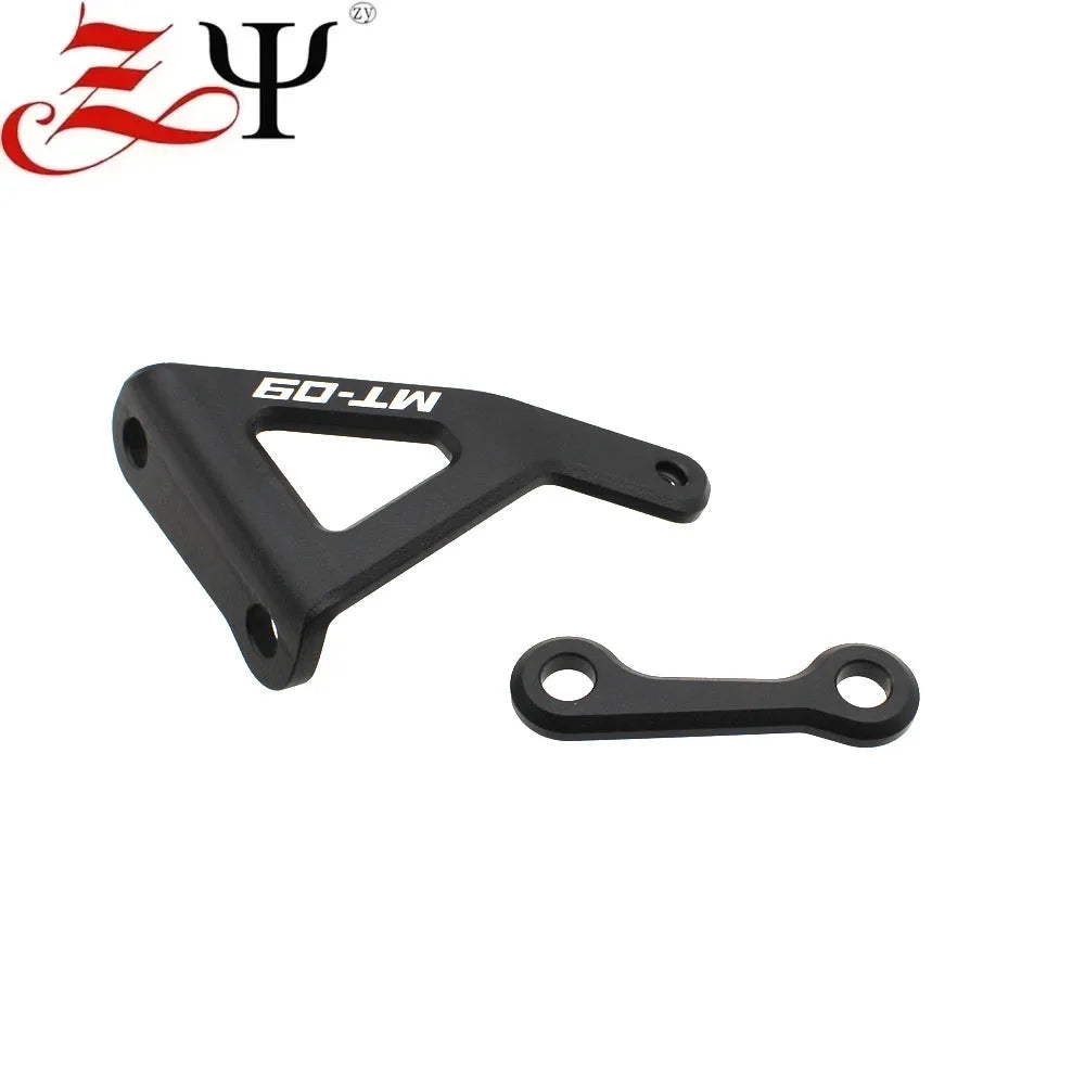 Yamaha MT-09 Passenger Footrest Delete Kit – Aluminum Blank Plates