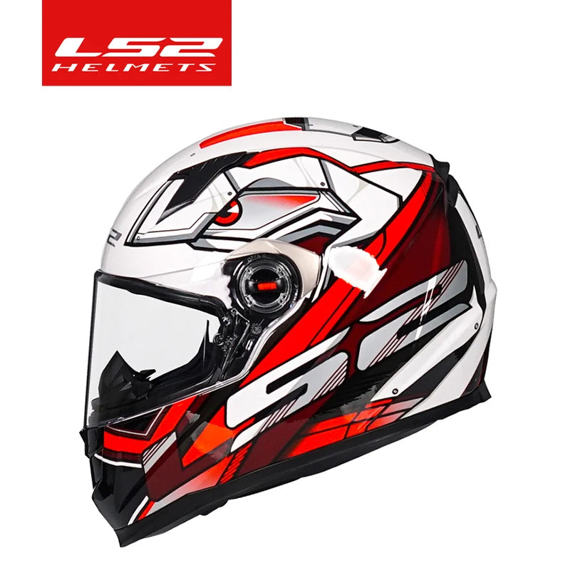 LS2 FF358 – Full-Face Motorcycle Helmet (Men/Women, High-Strength ABS)